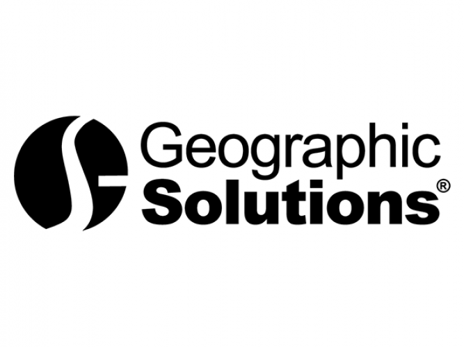 Black Geographic Solutions Logo