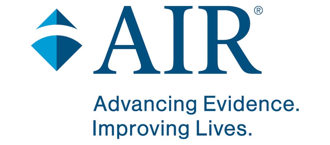 AIR Advancing Evidence. Improving Lives. 