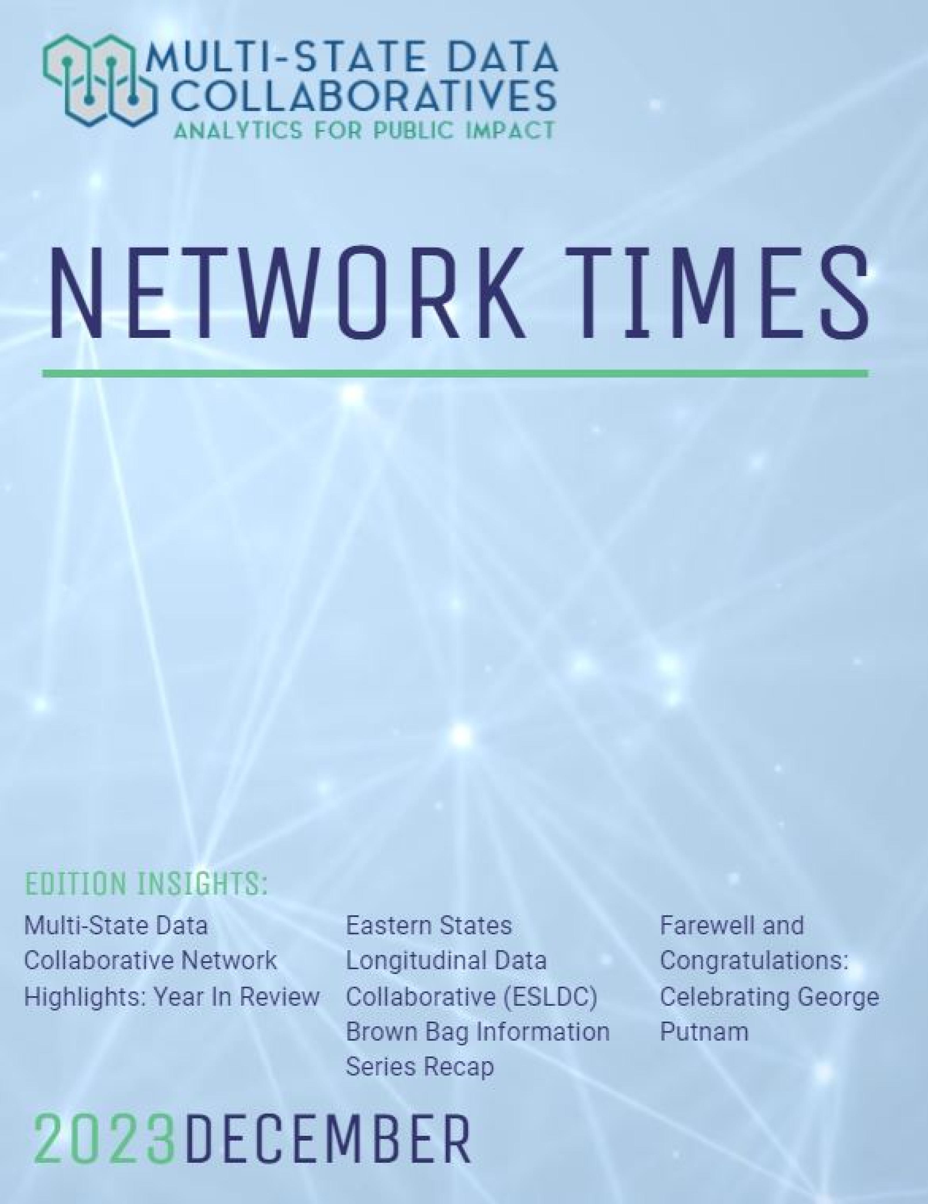 December 2023 Network Times