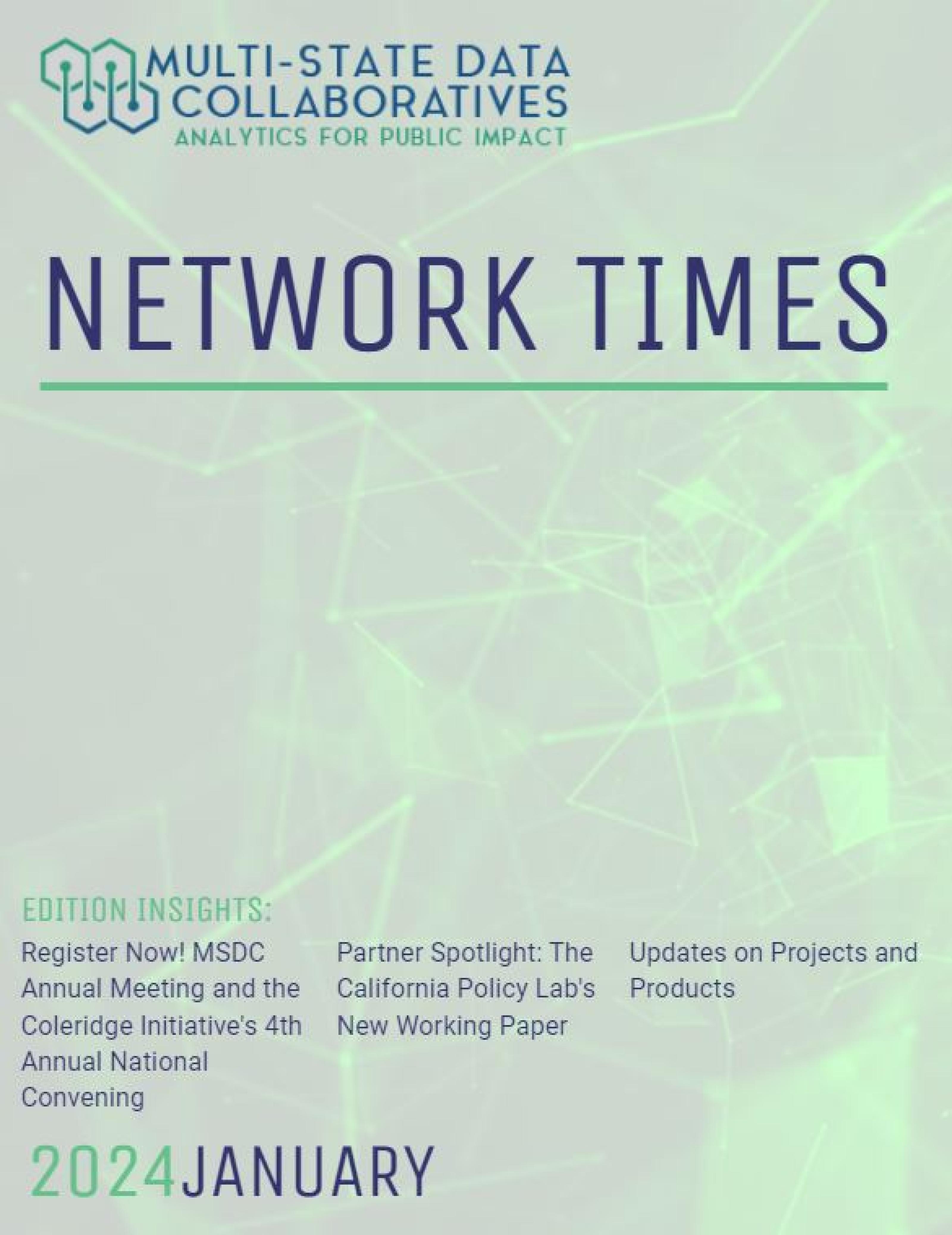 January 2024 Network Times