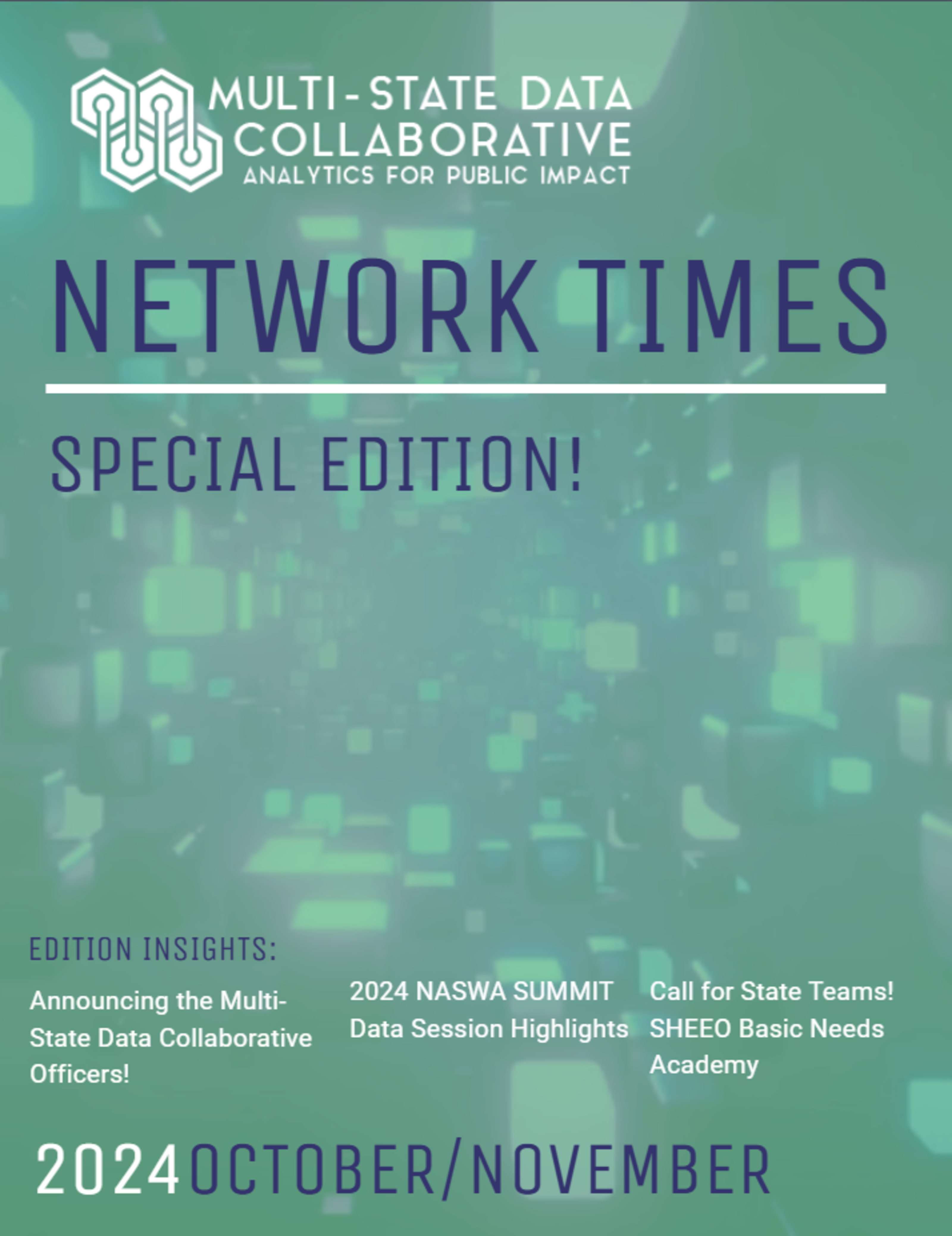 MSDC Network Times Oct. Nov. 2024