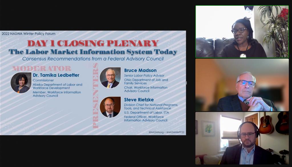 Day 1 Closing Plenary: The Labor Market Information System Today