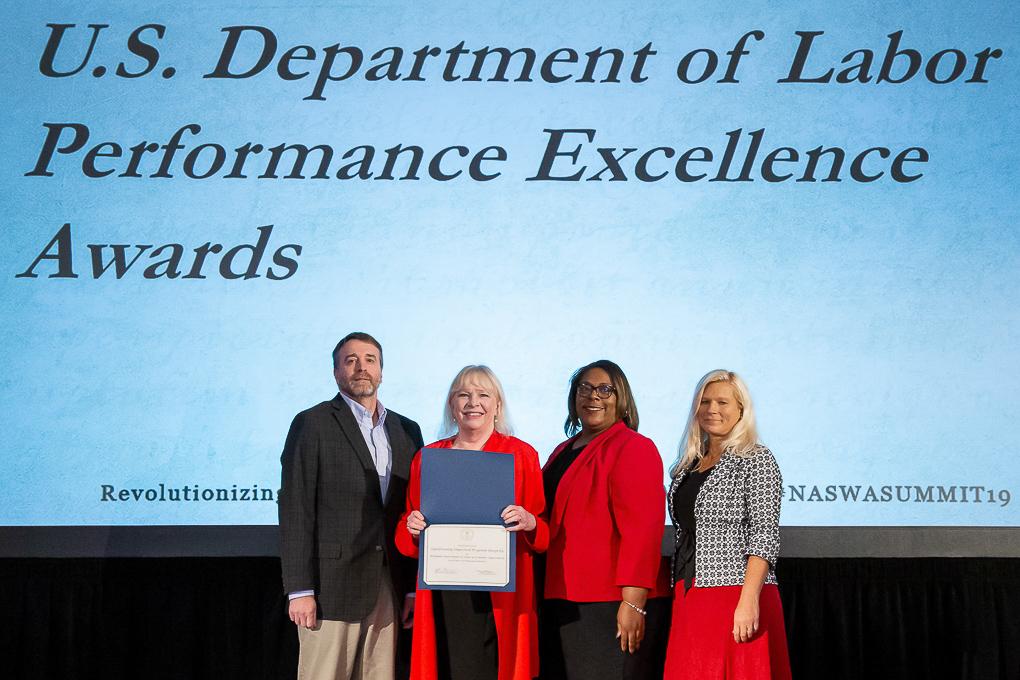 Congratulations to the USDOL Performance Excellence Awards winners!