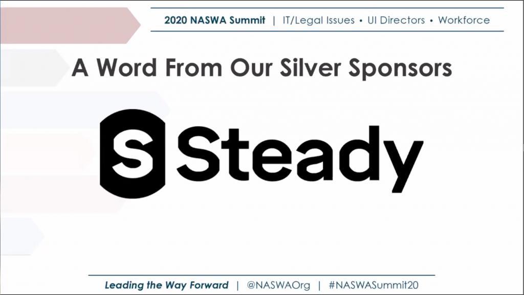Thanks to our Silver Sponsor Steady