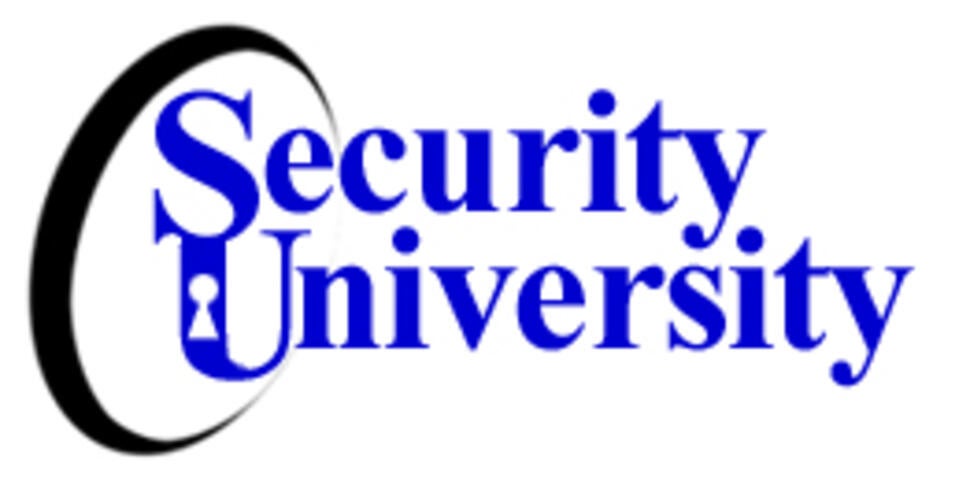 Blue and black logo